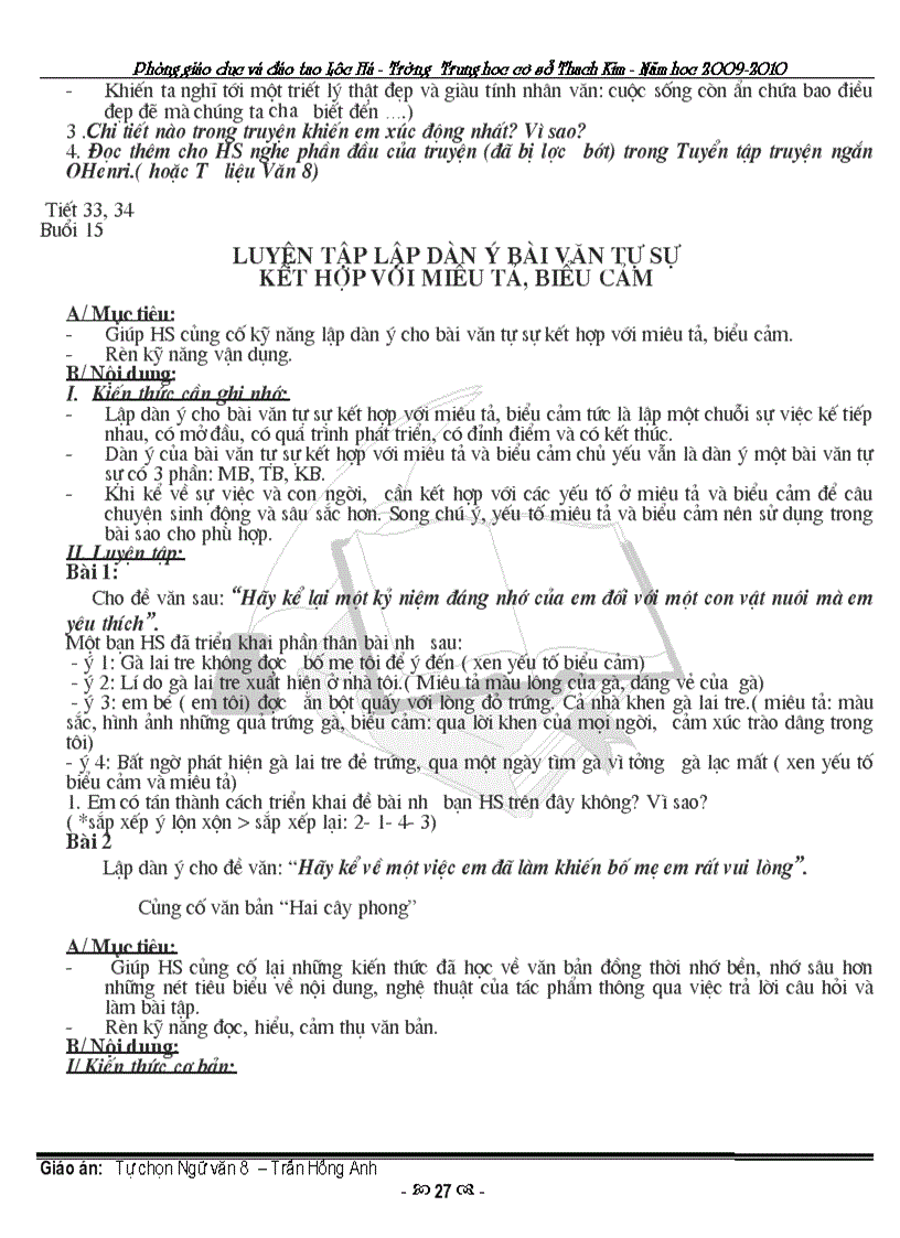 image for page Chương trinh TC Ngữ văn 8