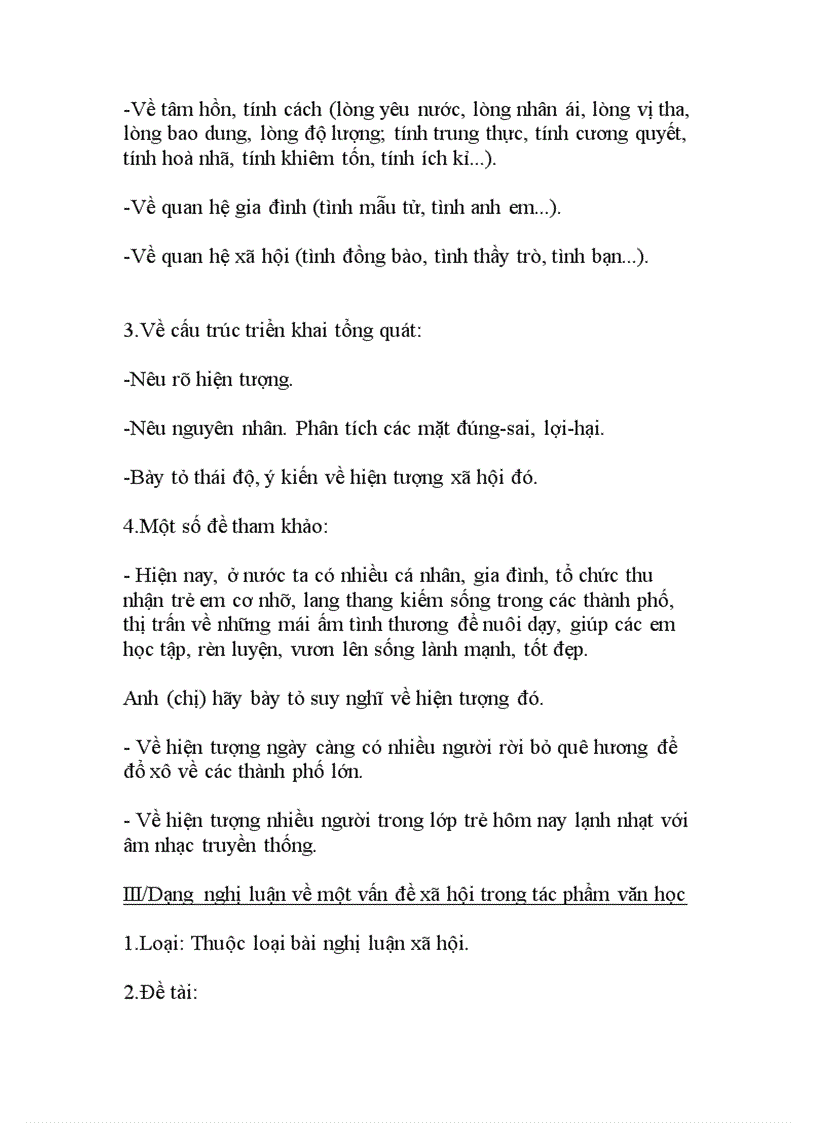 image for page Cách làm bài văn Nghị luận xã hội 1