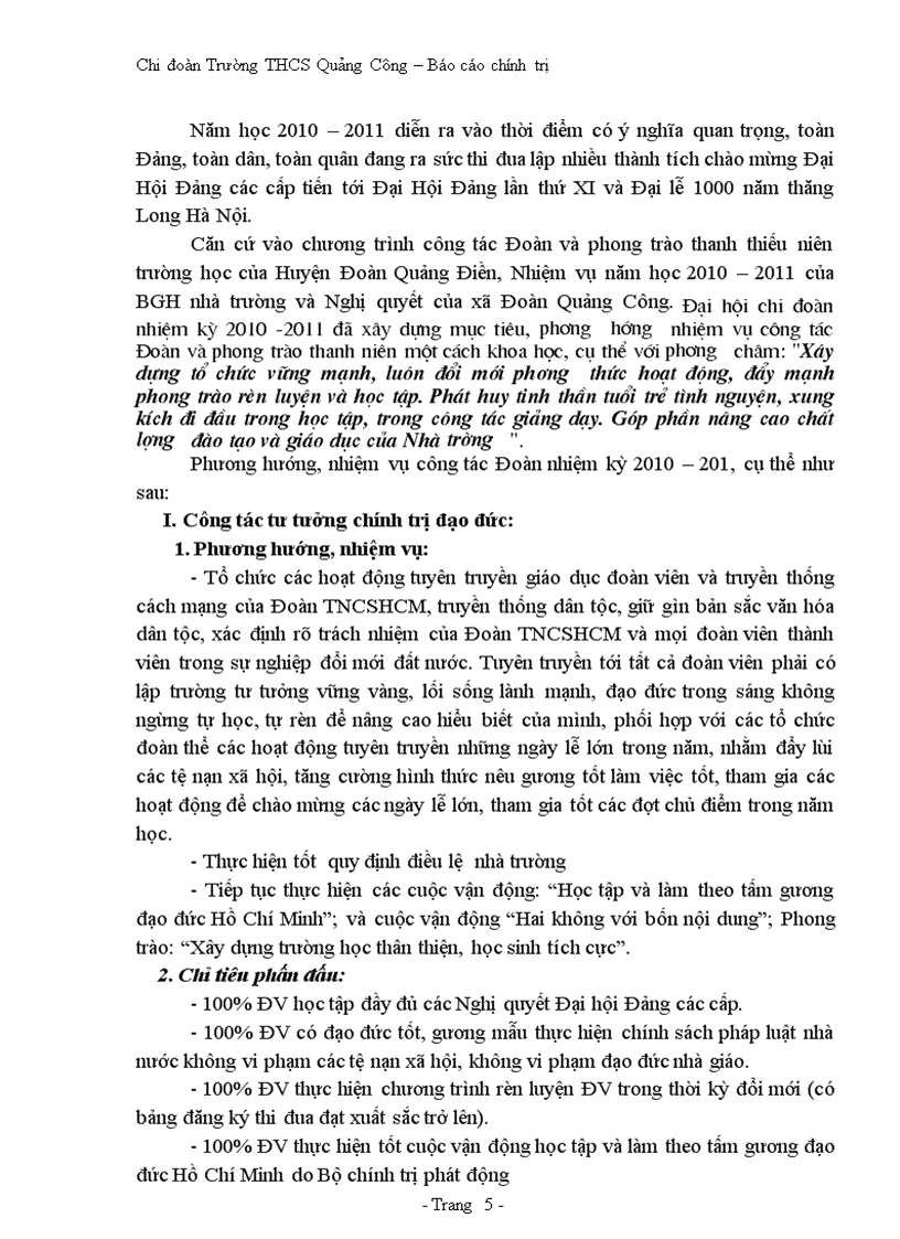 image for page Dai hoi chi doan