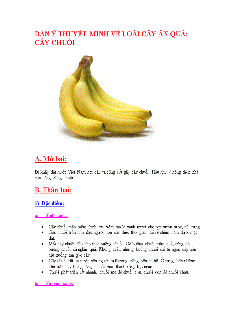 image for page Dàn ý thuyết minh về cây ăn quả