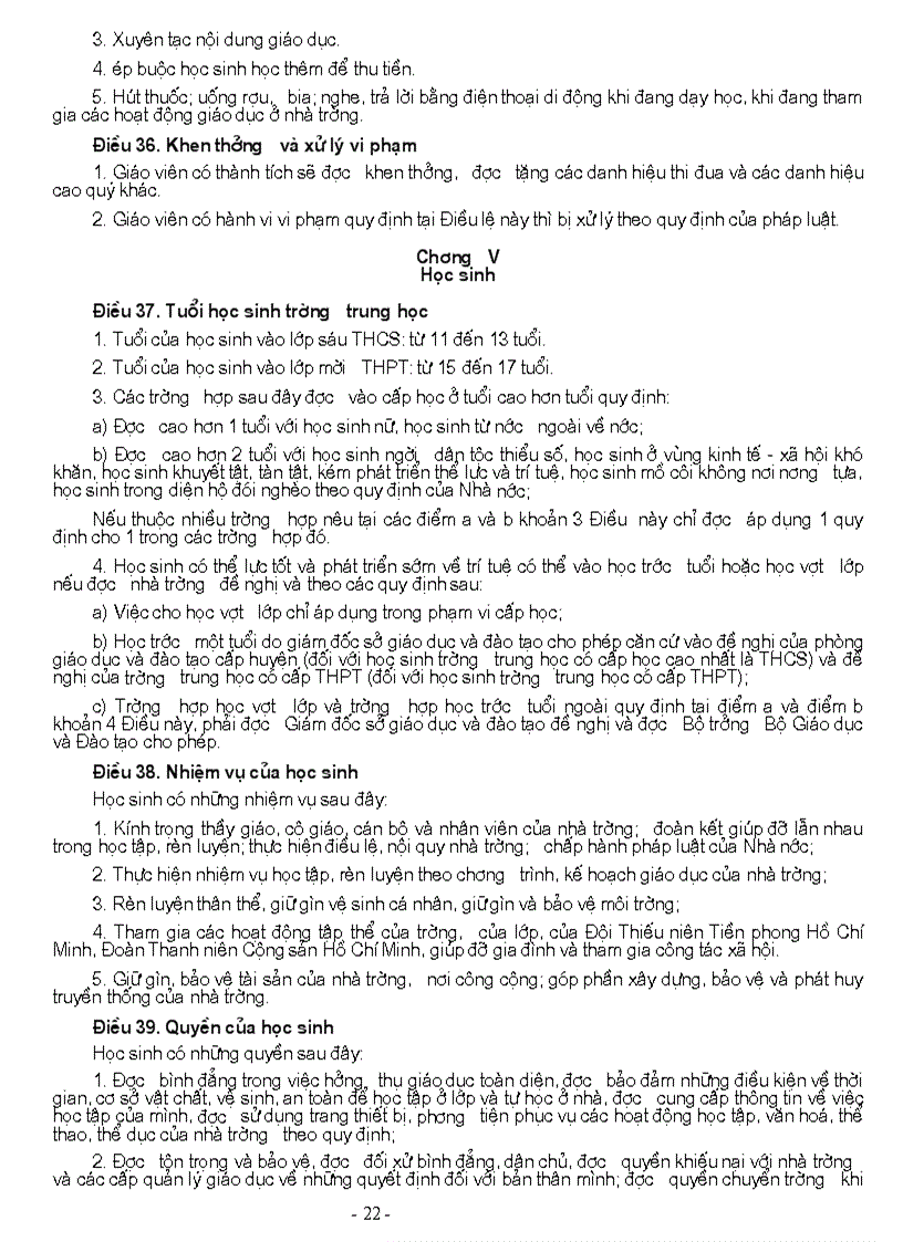 image for page Đánh giá xếp loại học sinh trung học cơ sở và học sinh trung học phổ thông