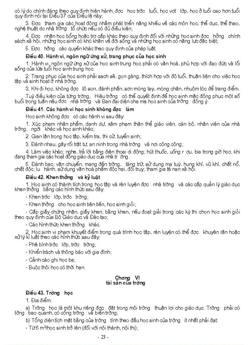 image for page Đánh giá xếp loại học sinh trung học cơ sở và học sinh trung học phổ thông