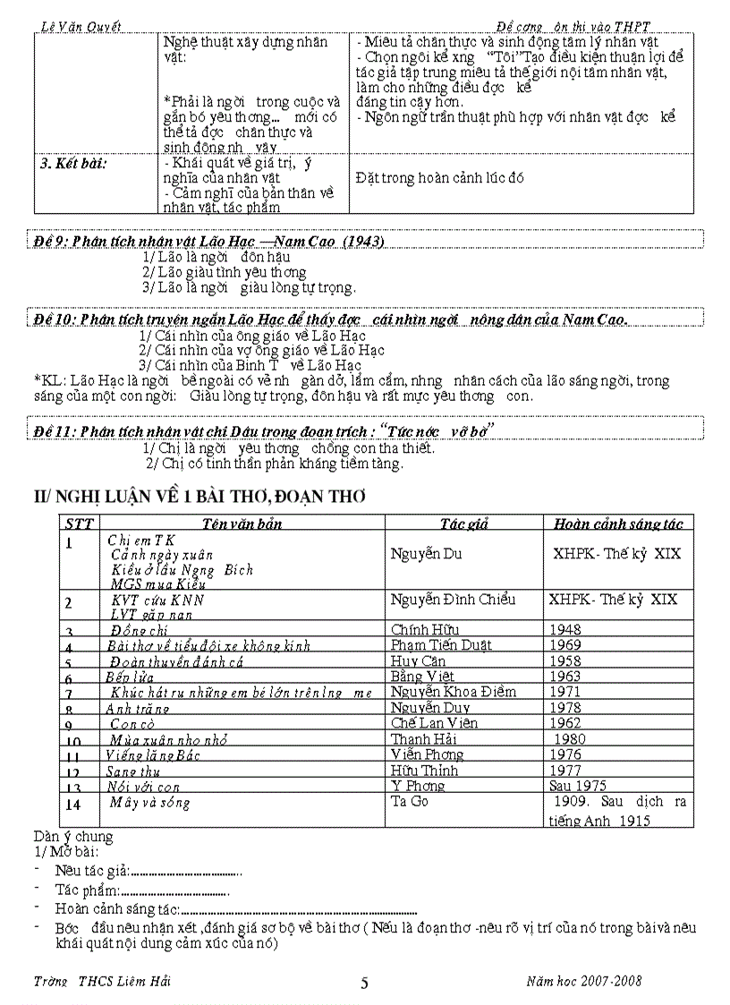 image for page Đề cương ôn tập hk ii thi vào 10