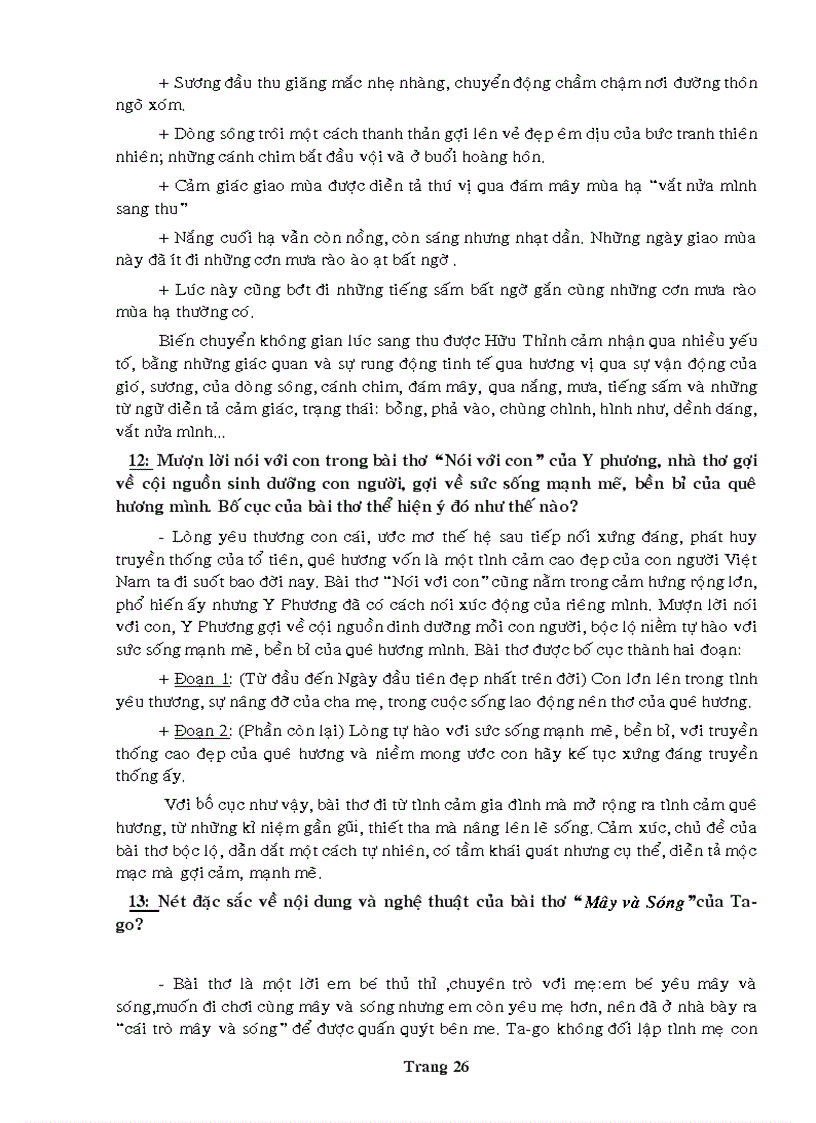 image for page Đề cương ôn tập Ngữ văn 9 chi tiết