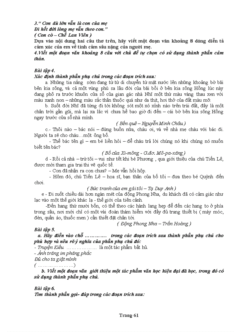 image for page Đề cương ôn tập Ngữ văn 9 chi tiết