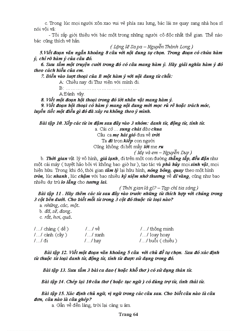 image for page Đề cương ôn tập Ngữ văn 9 chi tiết