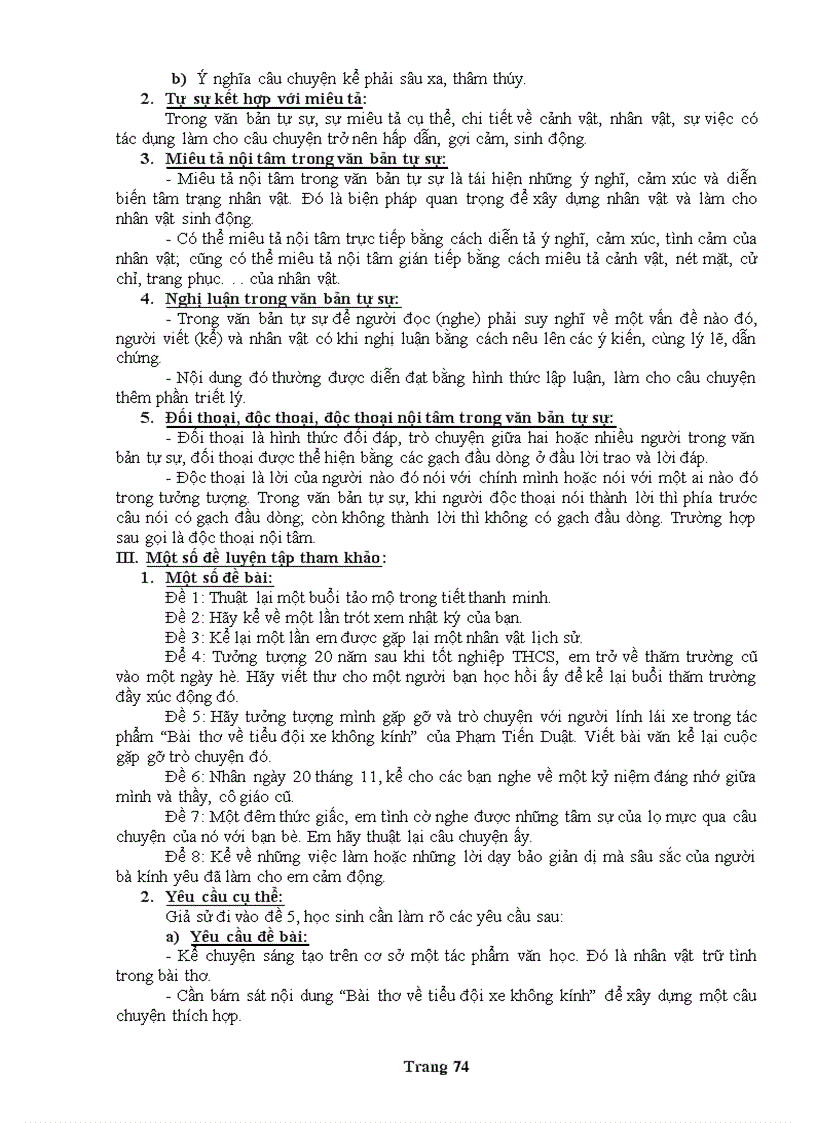 image for page Đề cương ôn tập Ngữ văn 9 chi tiết