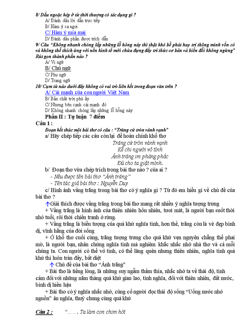 image for page Đề cương văn 9 hk ii