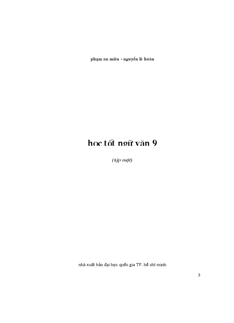 image for page Để học tốt Ngữ Văn 9 K1