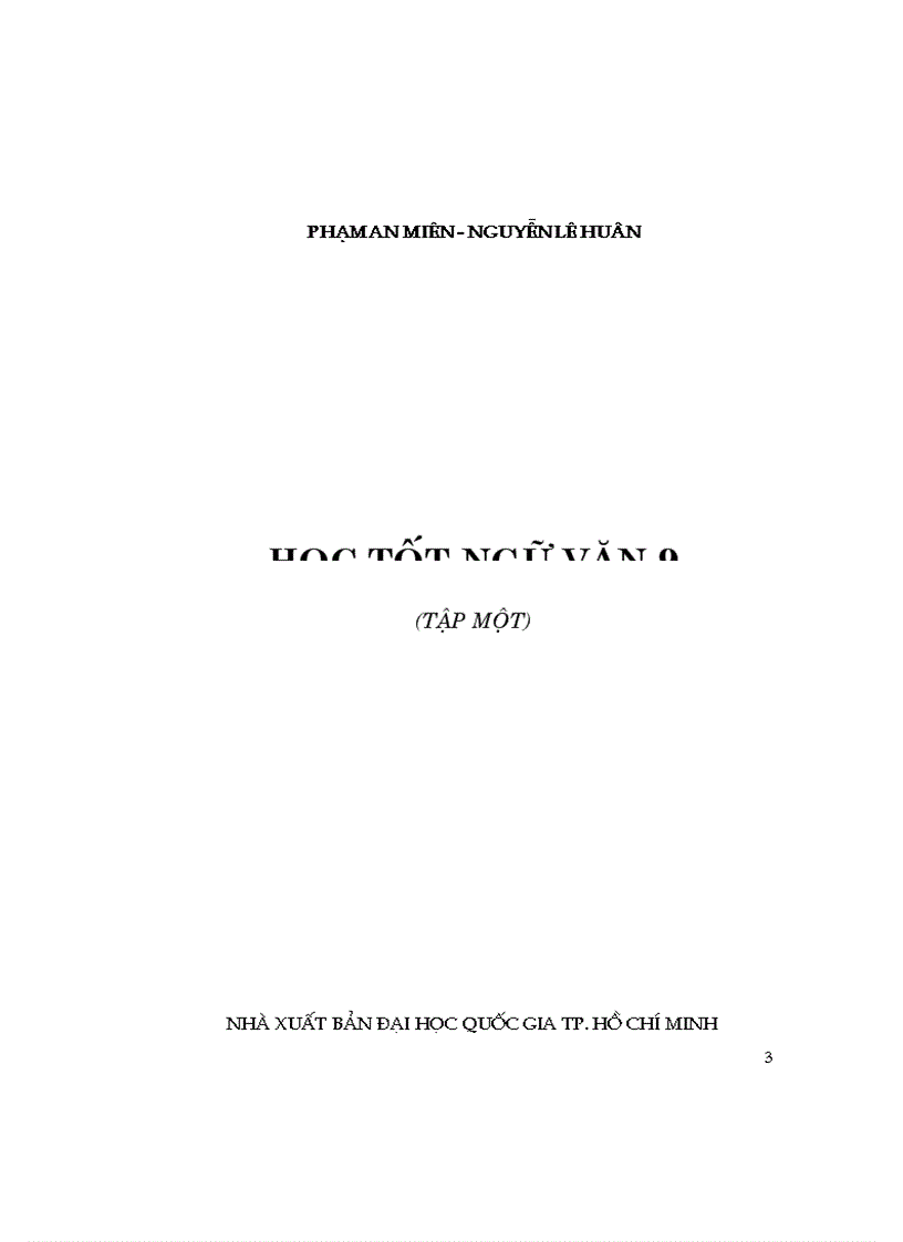 image for page Để học tốt Ngữ văn 9 T1