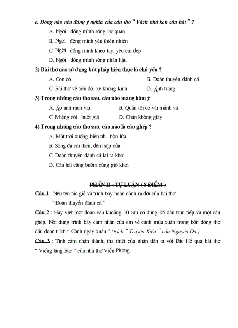 image for page Đề khảo sát lớp 9 08 09