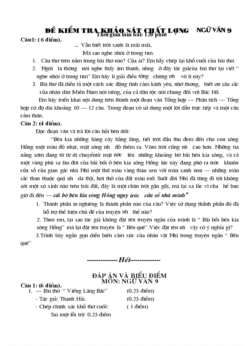 image for page Đề khảo sát ôn thi vào THPT