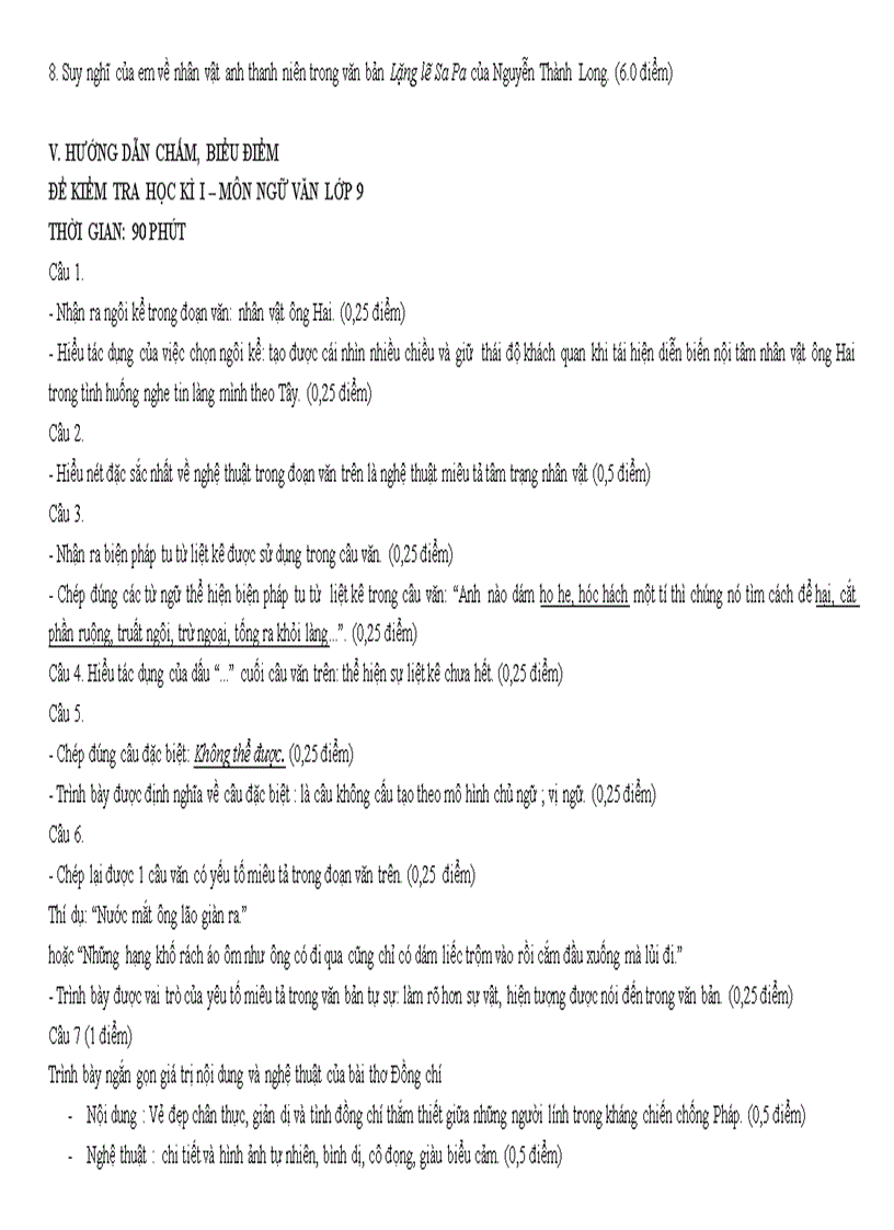 image for page Đề kiểm tra ngữ văn 9 mới