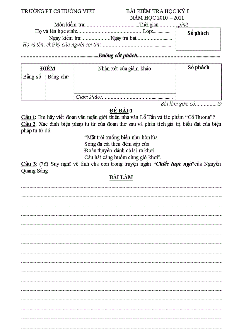 image for page Đè kt hki 9 có đáp an mới đ1