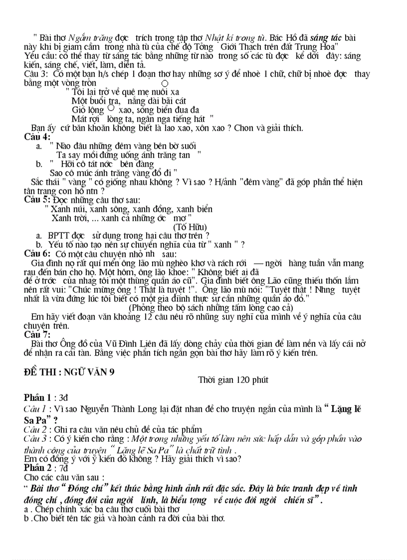 image for page Đề luyện thi vào 10