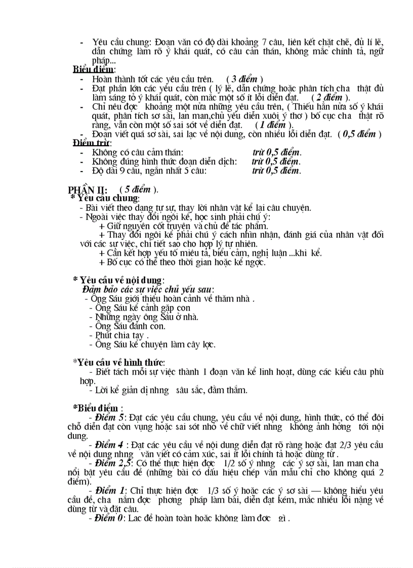 image for page Đề thi HK1 văn 9 có ma trận