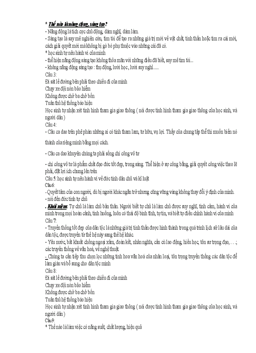 image for page Đê Thi HKI Môn GDCD 8 9