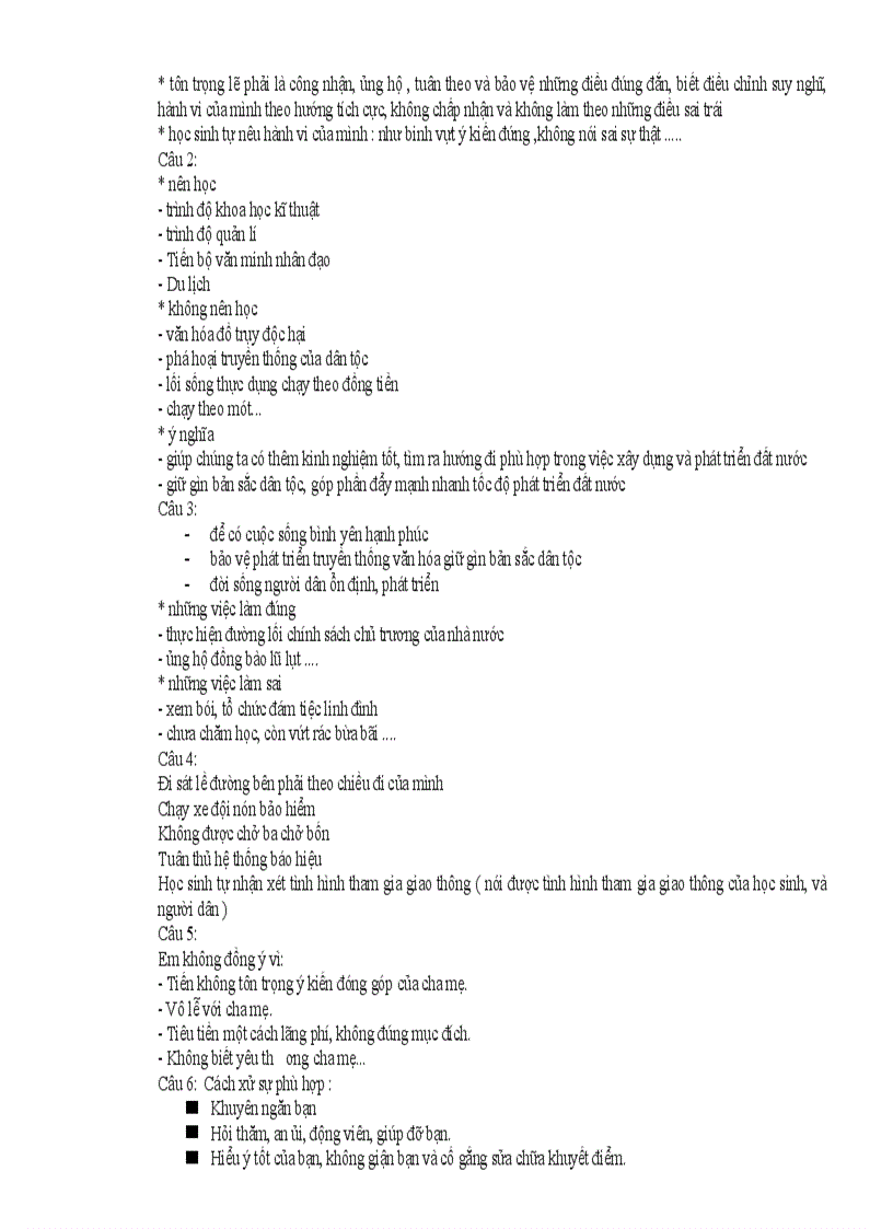 image for page Đê Thi HKI Môn GDCD 8 9