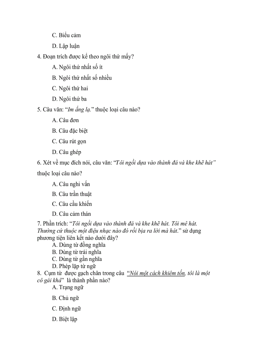 image for page Đề thi HKII Ngữ văn 9 1