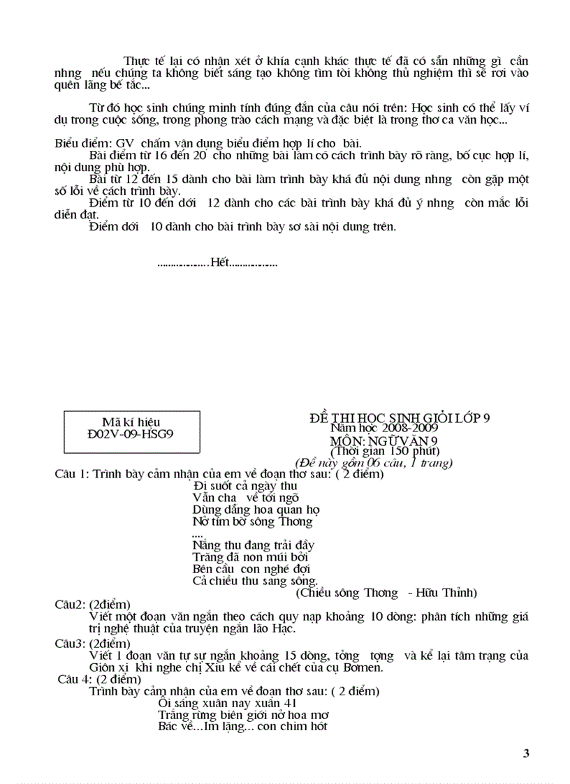 image for page Đề thi hsg văn 9 2
