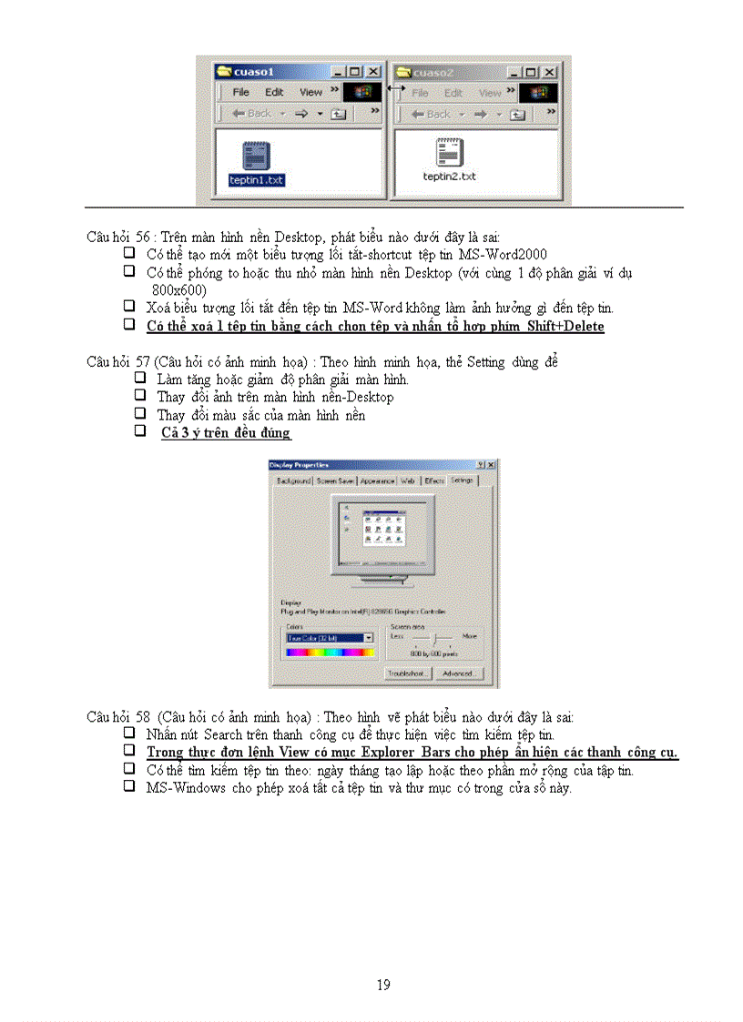 image for page Đề thi trắc nghiệm Tin Cơ bản