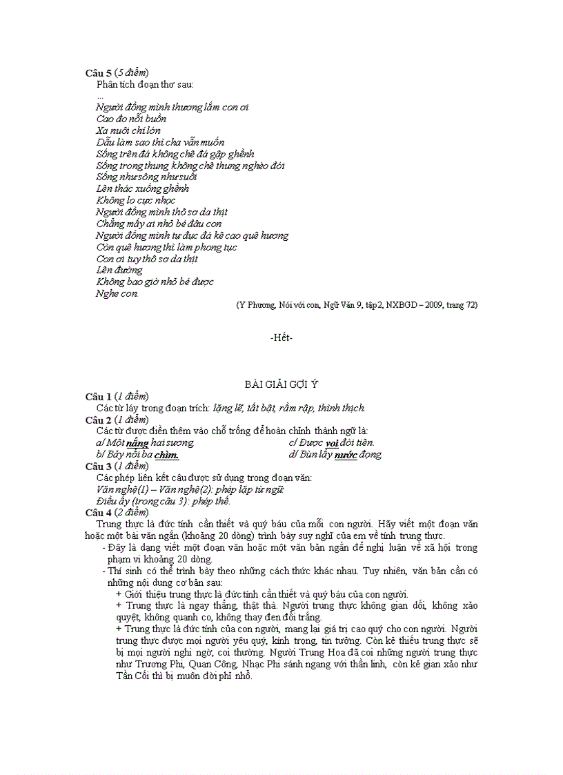 image for page Đề thi vào 10 Đáp án 8