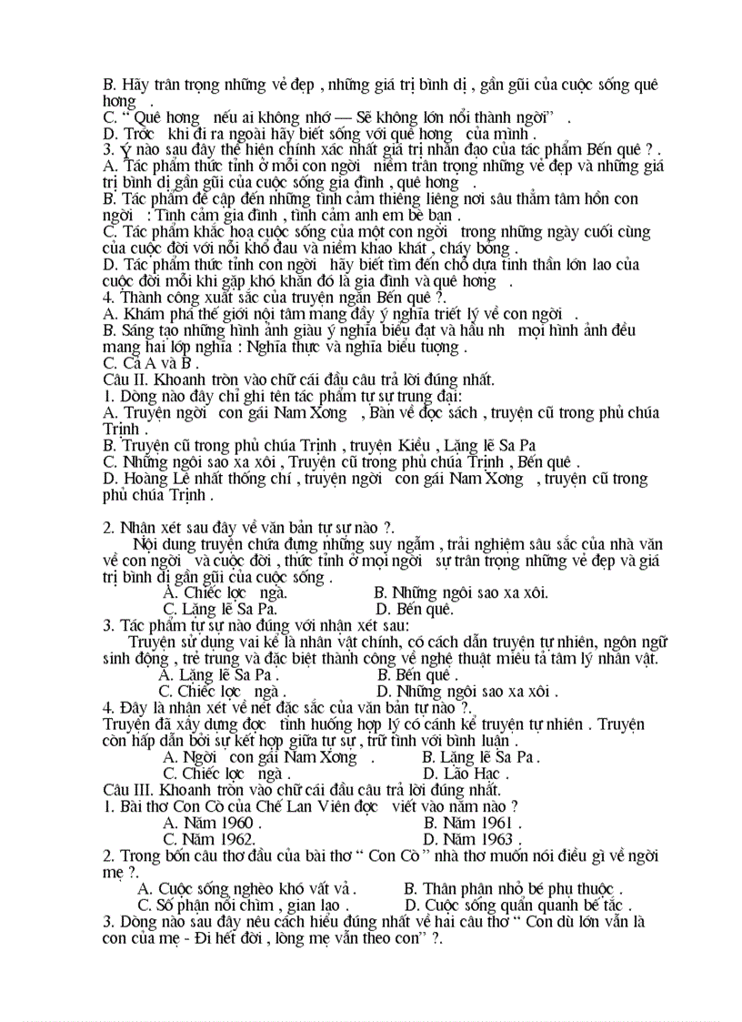 image for page Đề Đáp án HSG Ngữ Văn 9