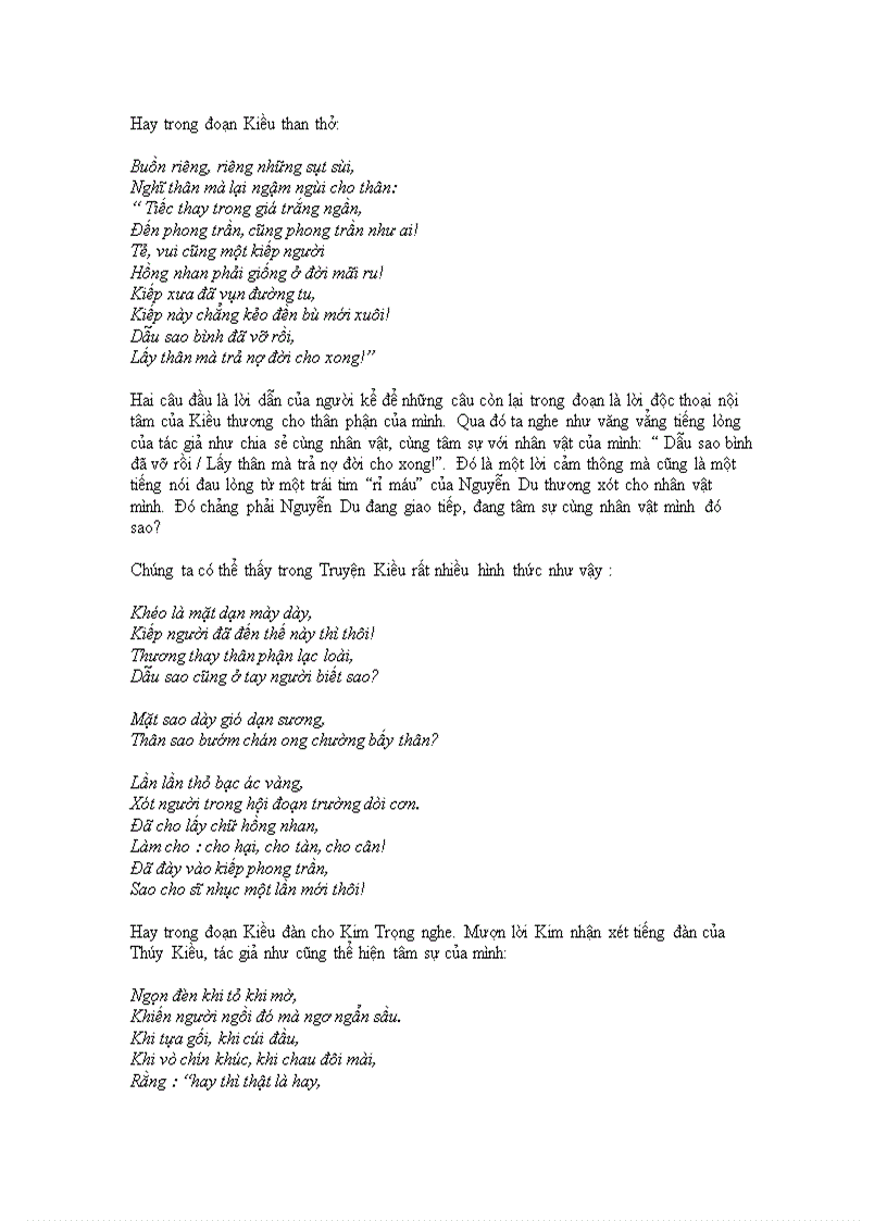 image for page Độc thoại nội tâm trong Truyện Kiều