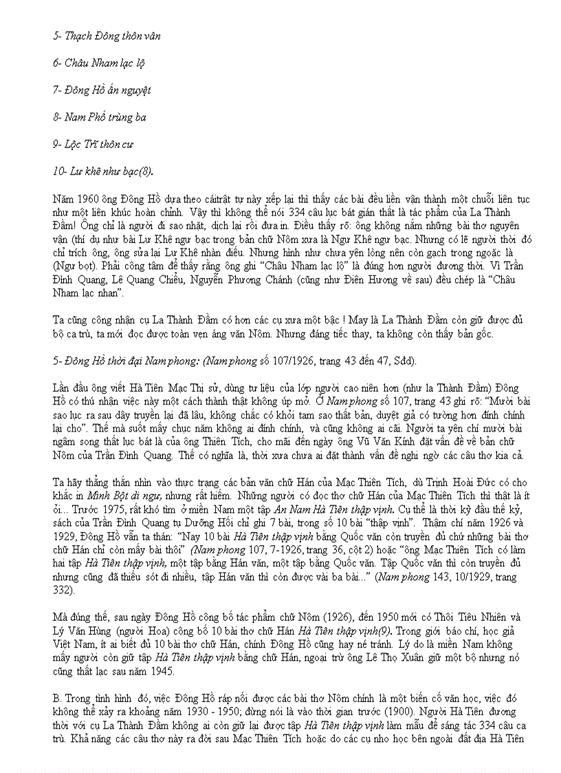 image for page Đông Hồ khám phá thơ Nôm Mạc Thiên Tích