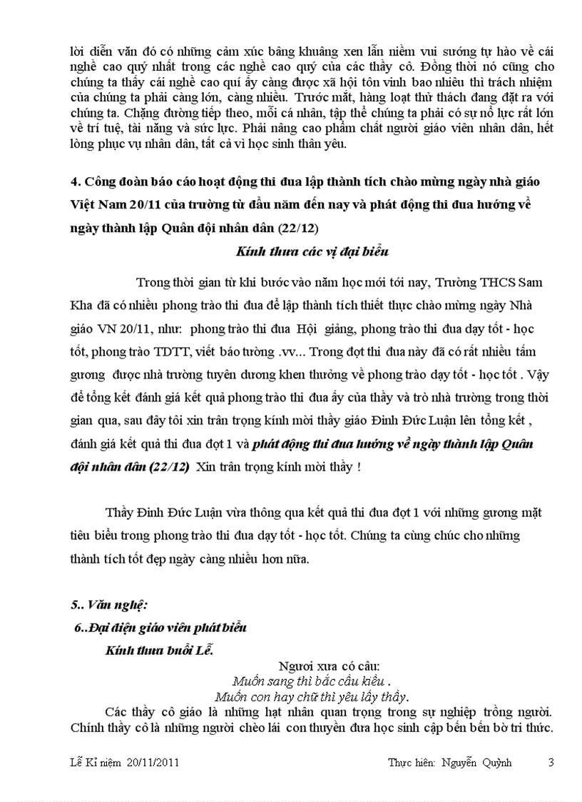 image for page Dẫn chương trình 20 11 1