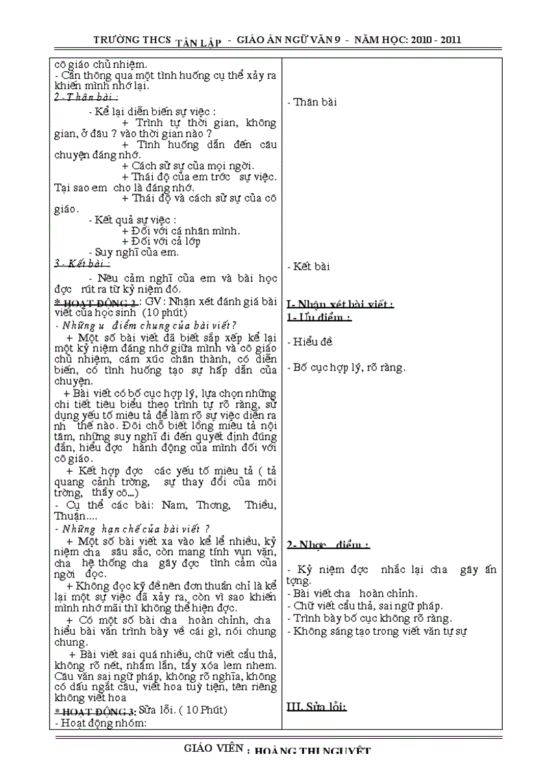 image for page GA Ngữ văn 9 Chuẩn KTKN 2010 2011