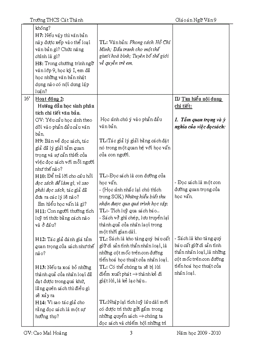 image for page GA ngữ văn 9 hk2 4 cột