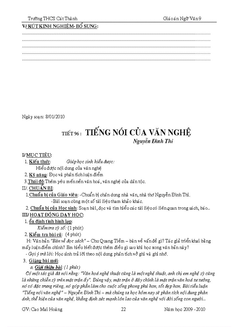 image for page GA ngữ văn 9 hk2 4 cột