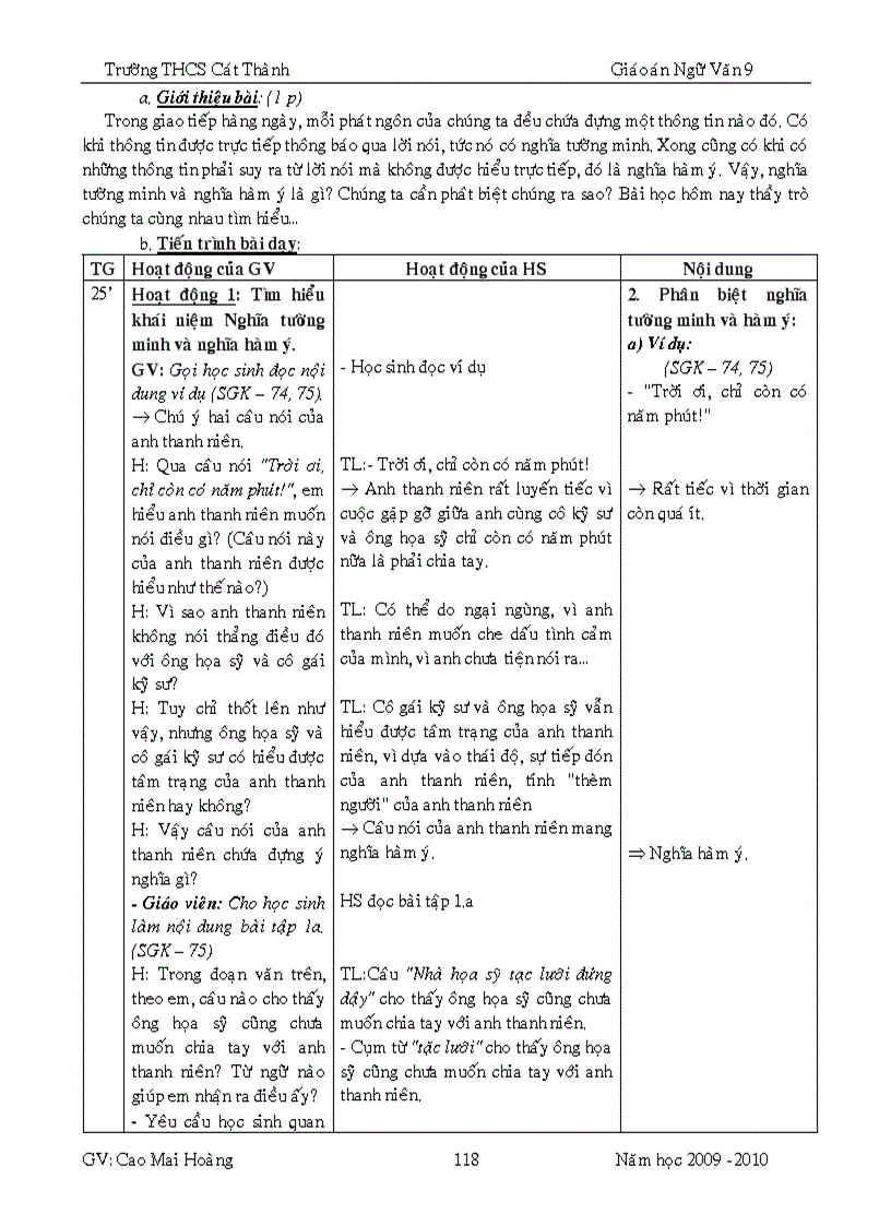 image for page GA ngữ văn 9 hk2 4 cột