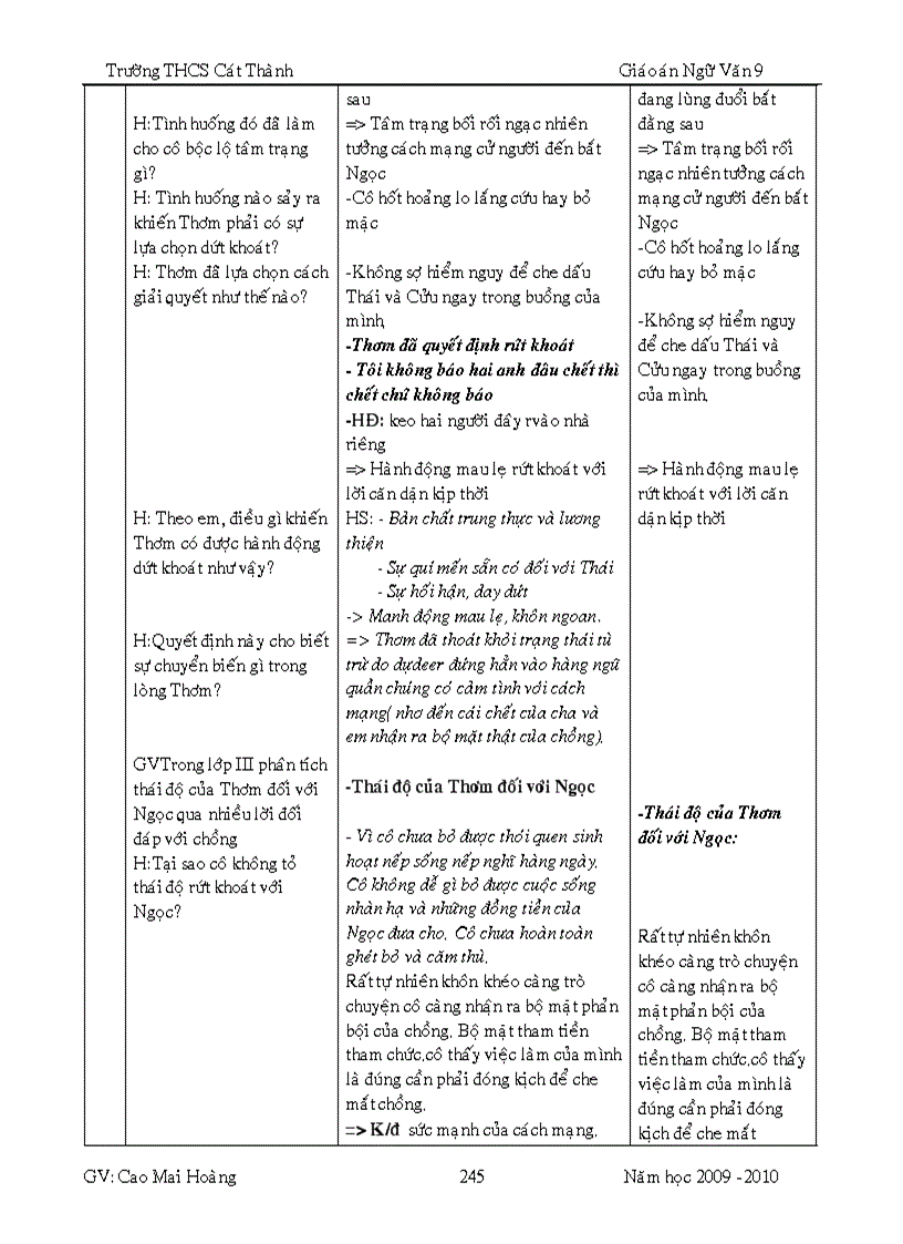 image for page GA ngữ văn 9 hk2 4 cột