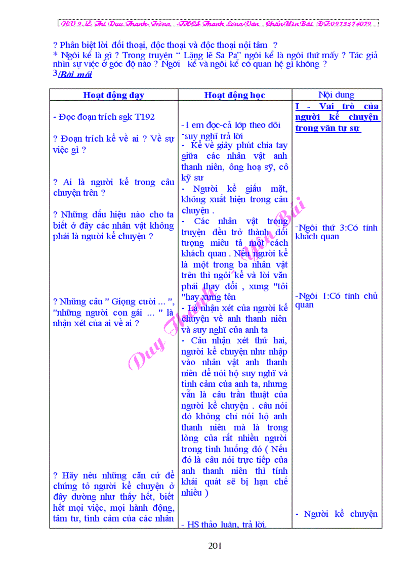 image for page GA NV 9 kì I 3 cột có ảnh minh họa của Duy Thanh