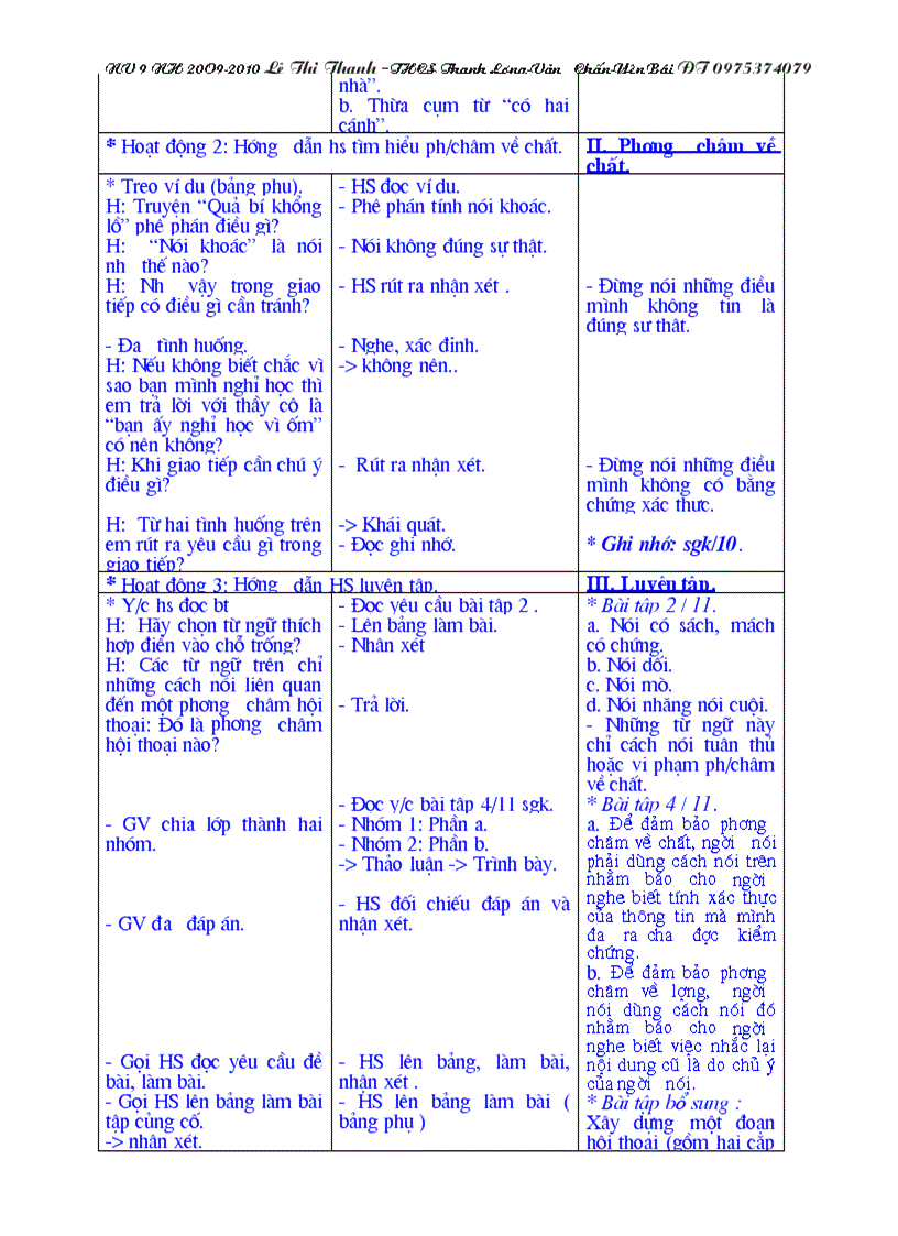 image for page GANV 9 3 cột có ảnh minh họa từ tiết1 50 Lê Thanh