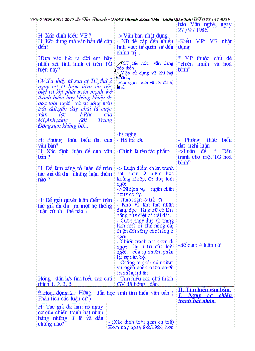 image for page GANV 9 3 cột có ảnh minh họa từ tiết1 50 Lê Thanh