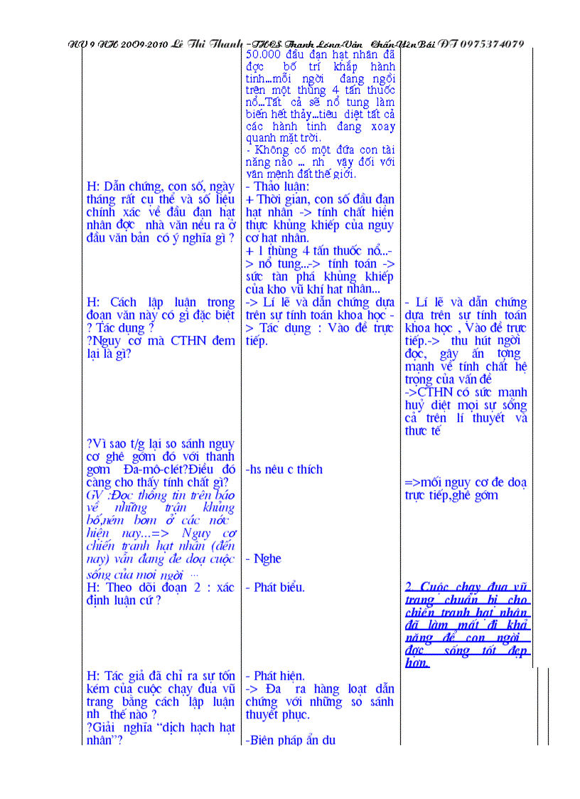 image for page GANV 9 3 cột có ảnh minh họa từ tiết1 50 Lê Thanh