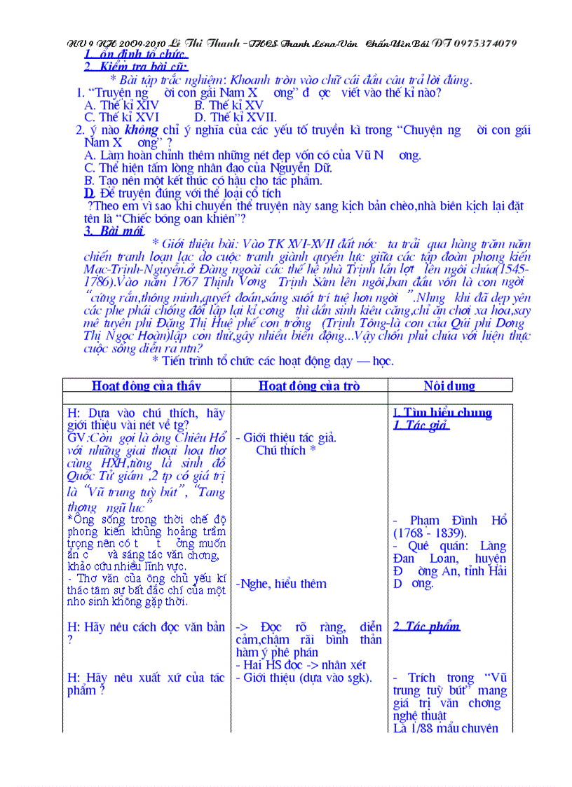 image for page GANV 9 3 cột có ảnh minh họa từ tiết1 50 Lê Thanh