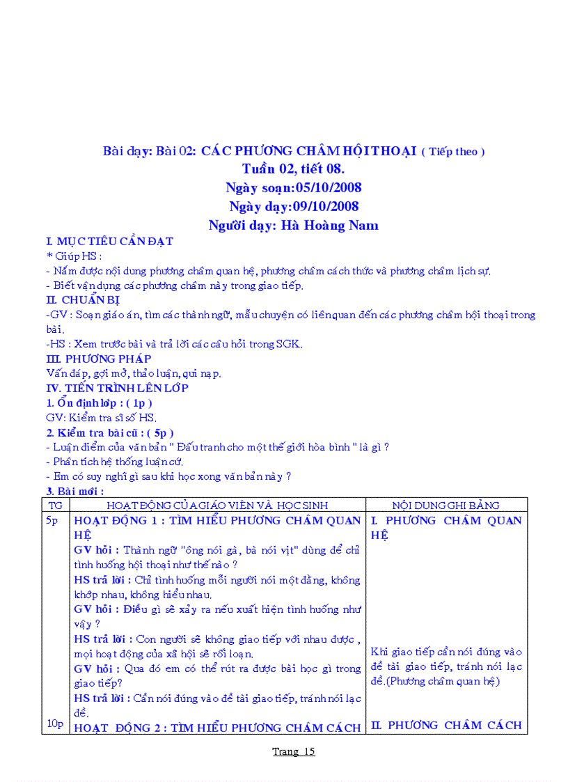 image for page Giao an NV 9 tron bo 2 cot