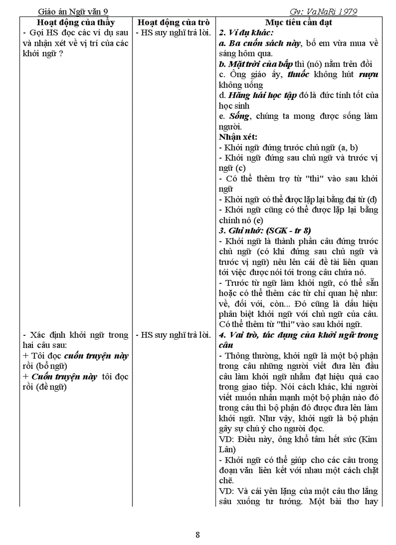 image for page Giao an 3 cot HKII