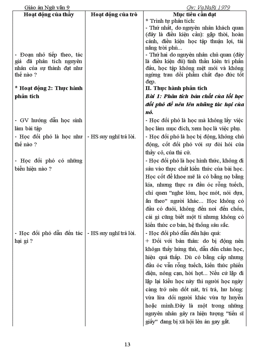 image for page Giao an 3 cot HKII