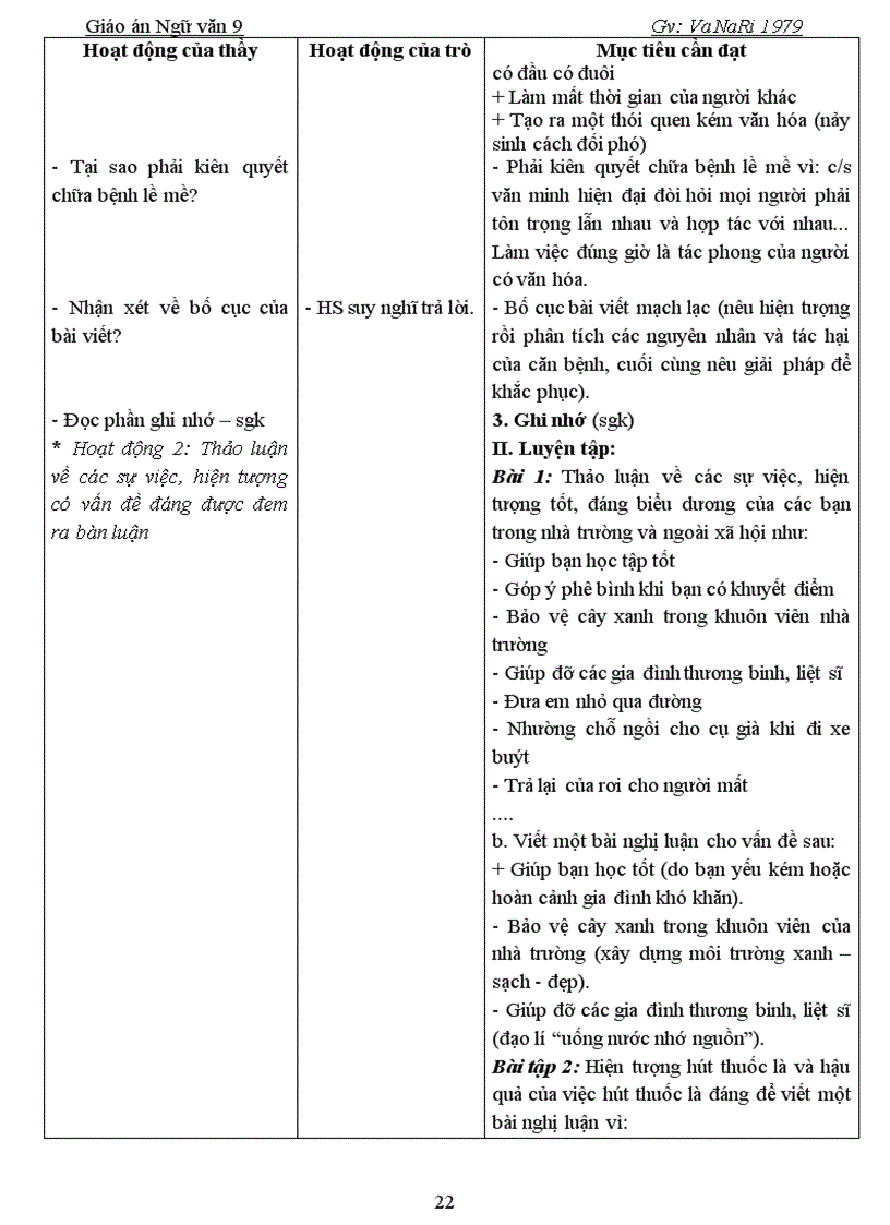 image for page Giao an 3 cot HKII