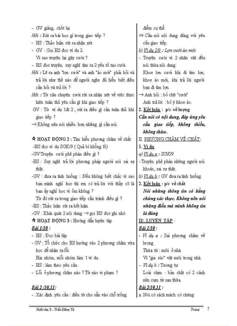 image for page Giáo án 9 chuẩn