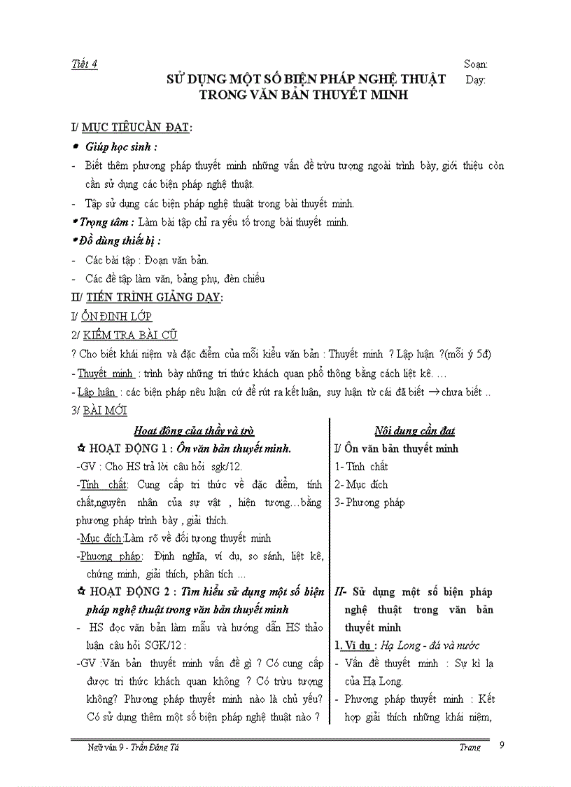 image for page Giáo án 9 chuẩn