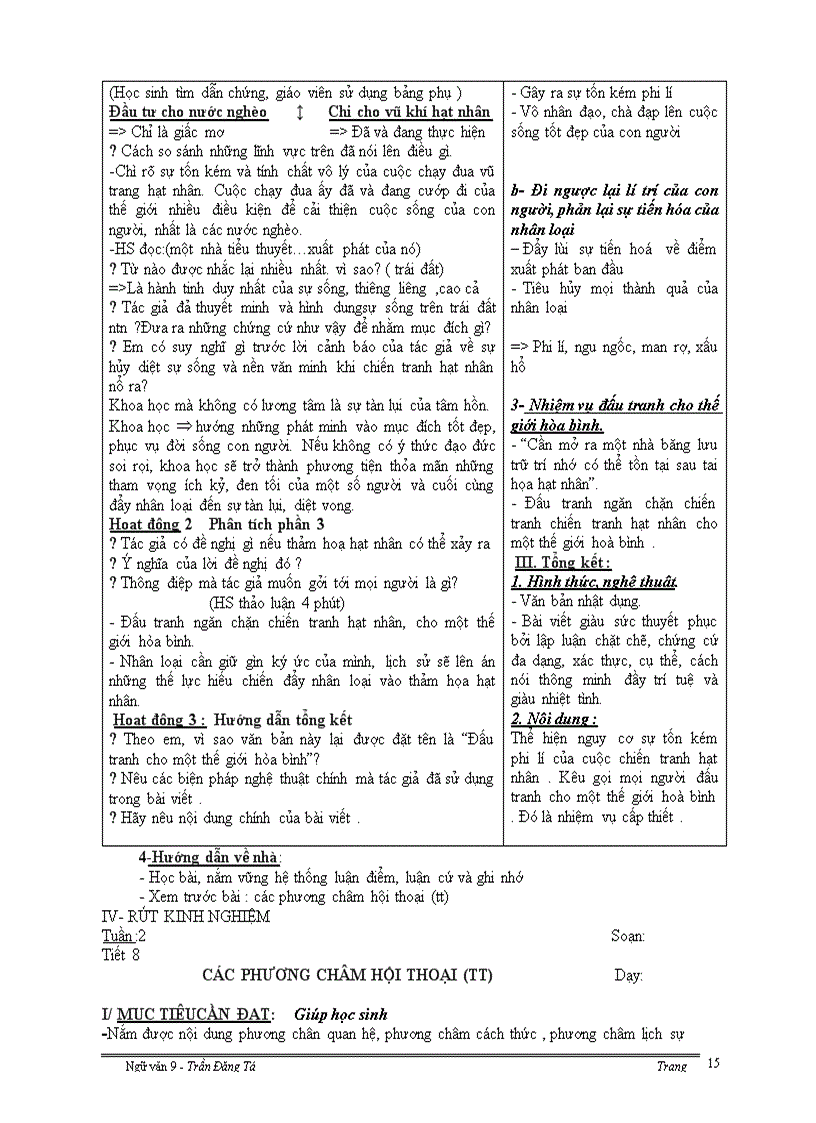 image for page Giáo án 9 chuẩn