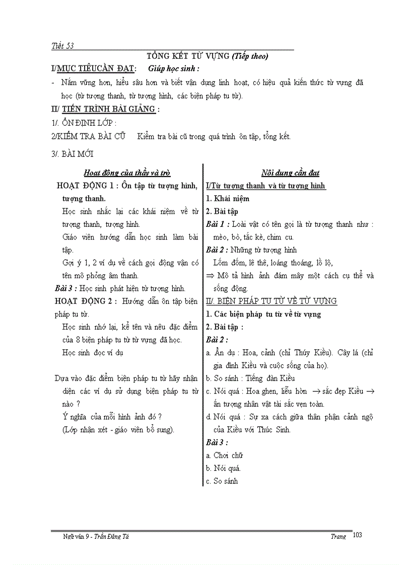 image for page Giáo án 9 chuẩn