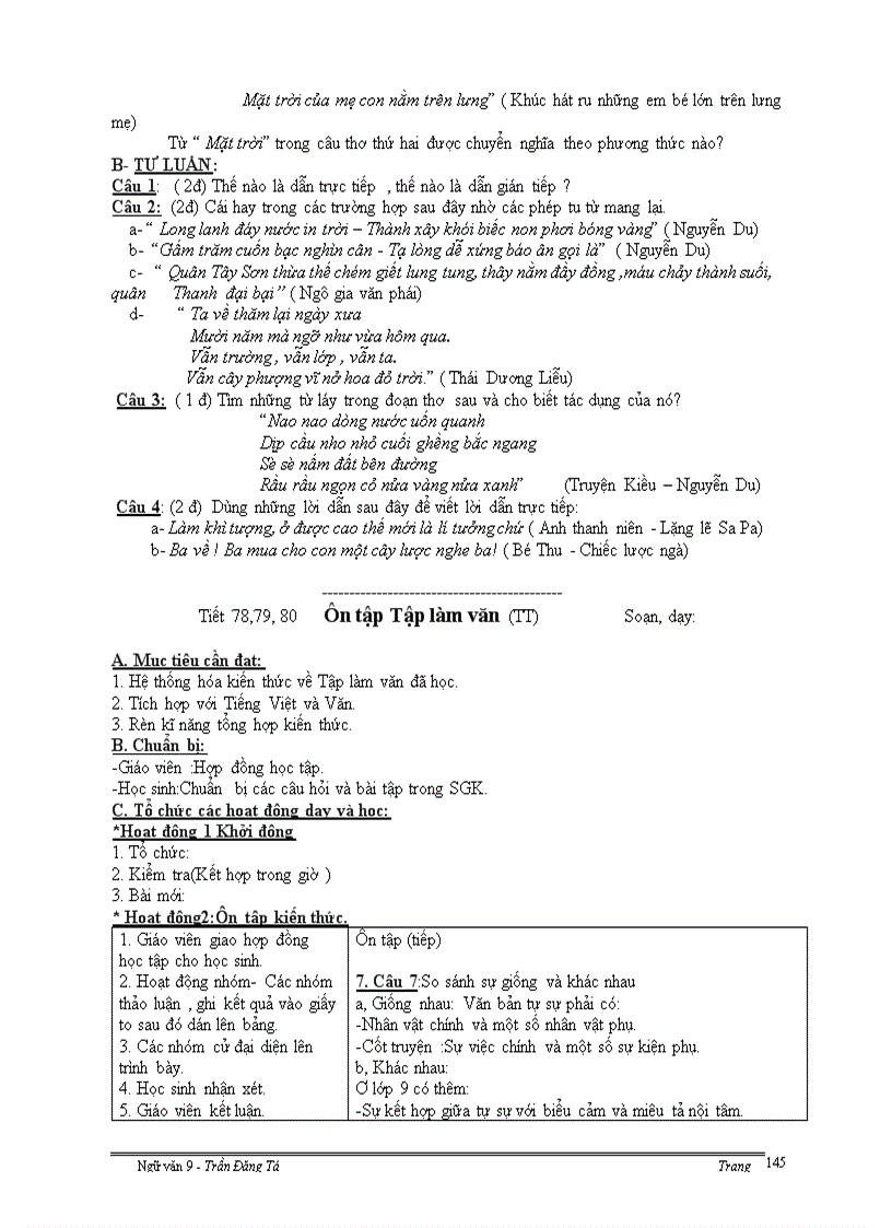 image for page Giáo án 9 chuẩn