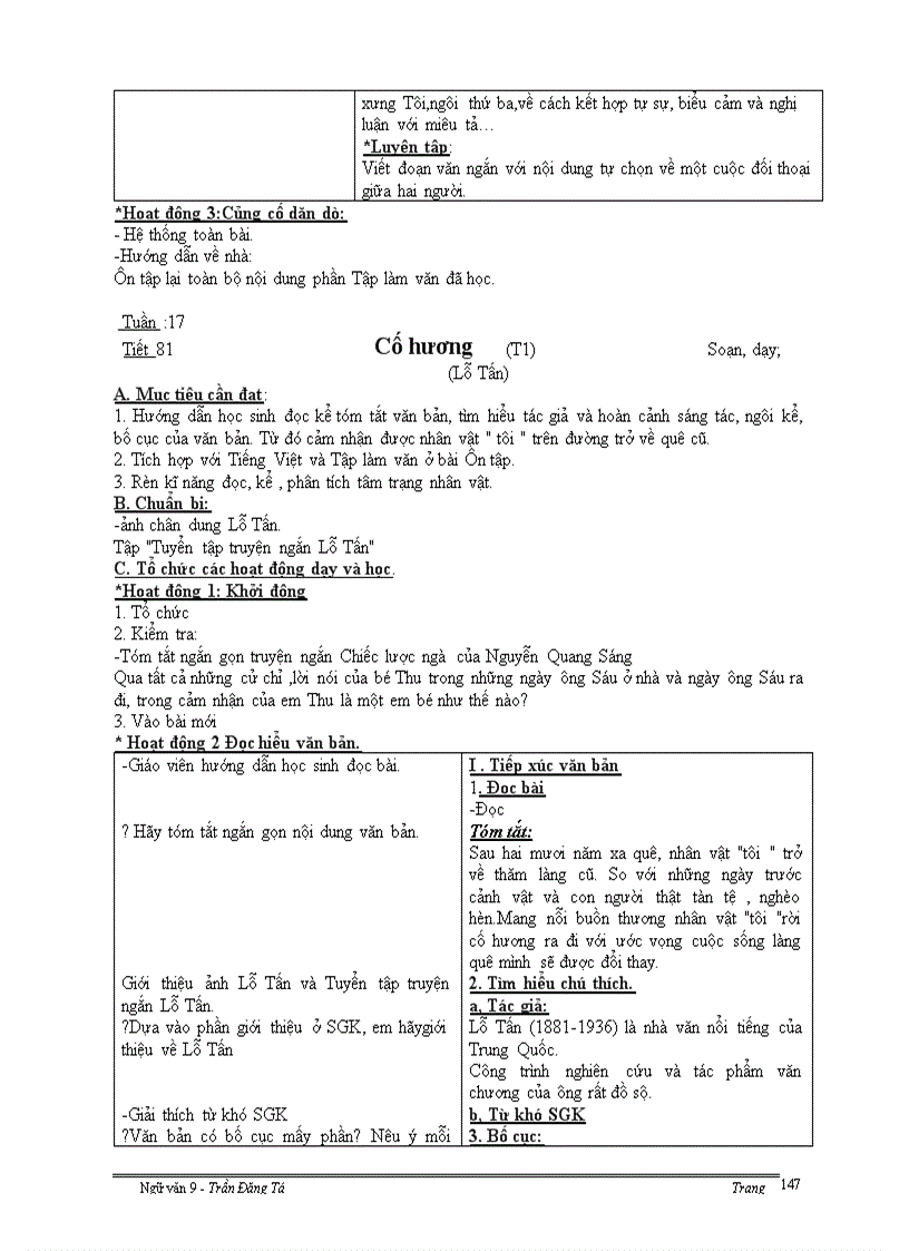 image for page Giáo án 9 chuẩn